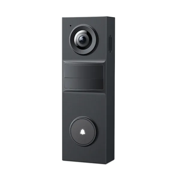 Tapo D205, videotimbre inalámbrico negro con cámara 2K