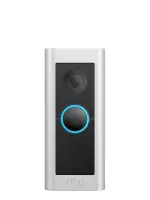 Ring Wired Video Doorbell Pro plateado con cámara 4K