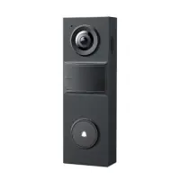 Tapo D205, videotimbre inalámbrico negro con cámara 2K