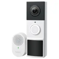 Caja oficial del videotimbre Tapo D210 con imagen frontal del dispositivo